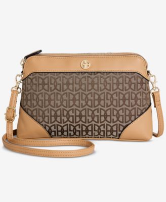 Jacquard Crossbody Wristlet