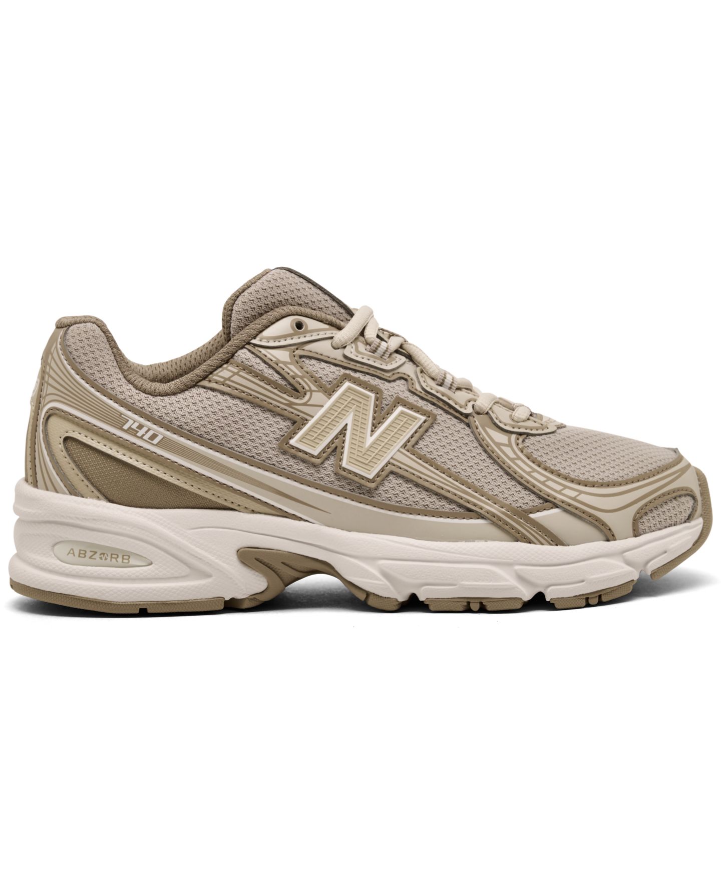 Детские кроссовки New Balance 740 Lifestyle, цвет: Серый — фото 6