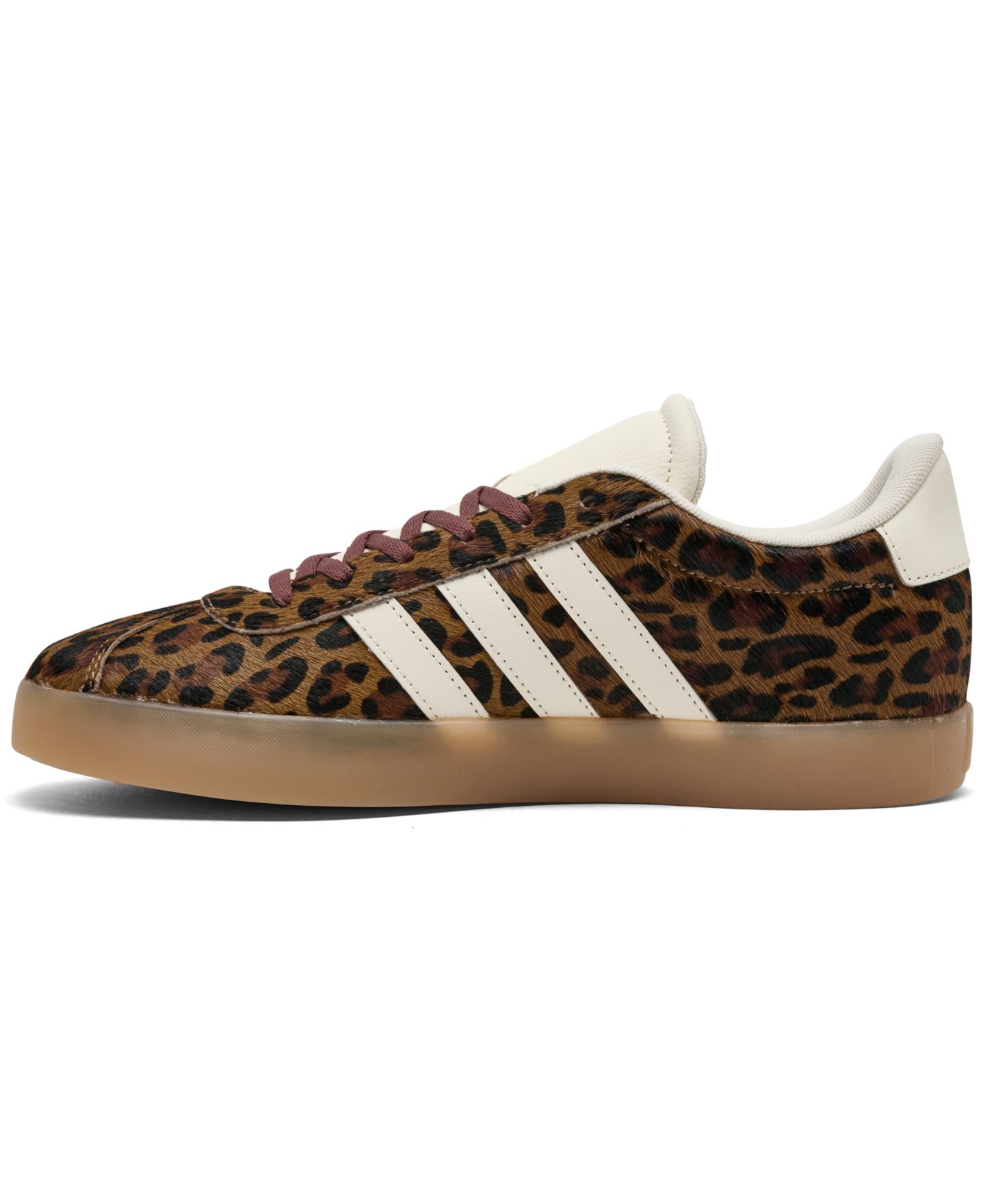 Детские кроссовки adidas VL Court 3.0 Lifestyle для девочки, цвет: Белый / Коричневый — фото 5