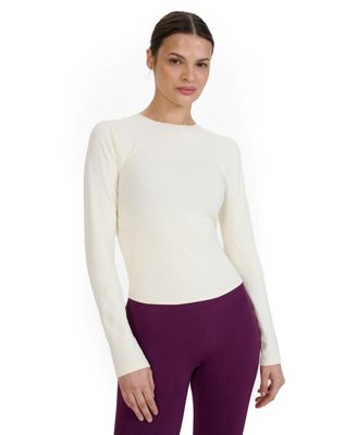 Women's Longsleeve For Yoga With Back Cutout