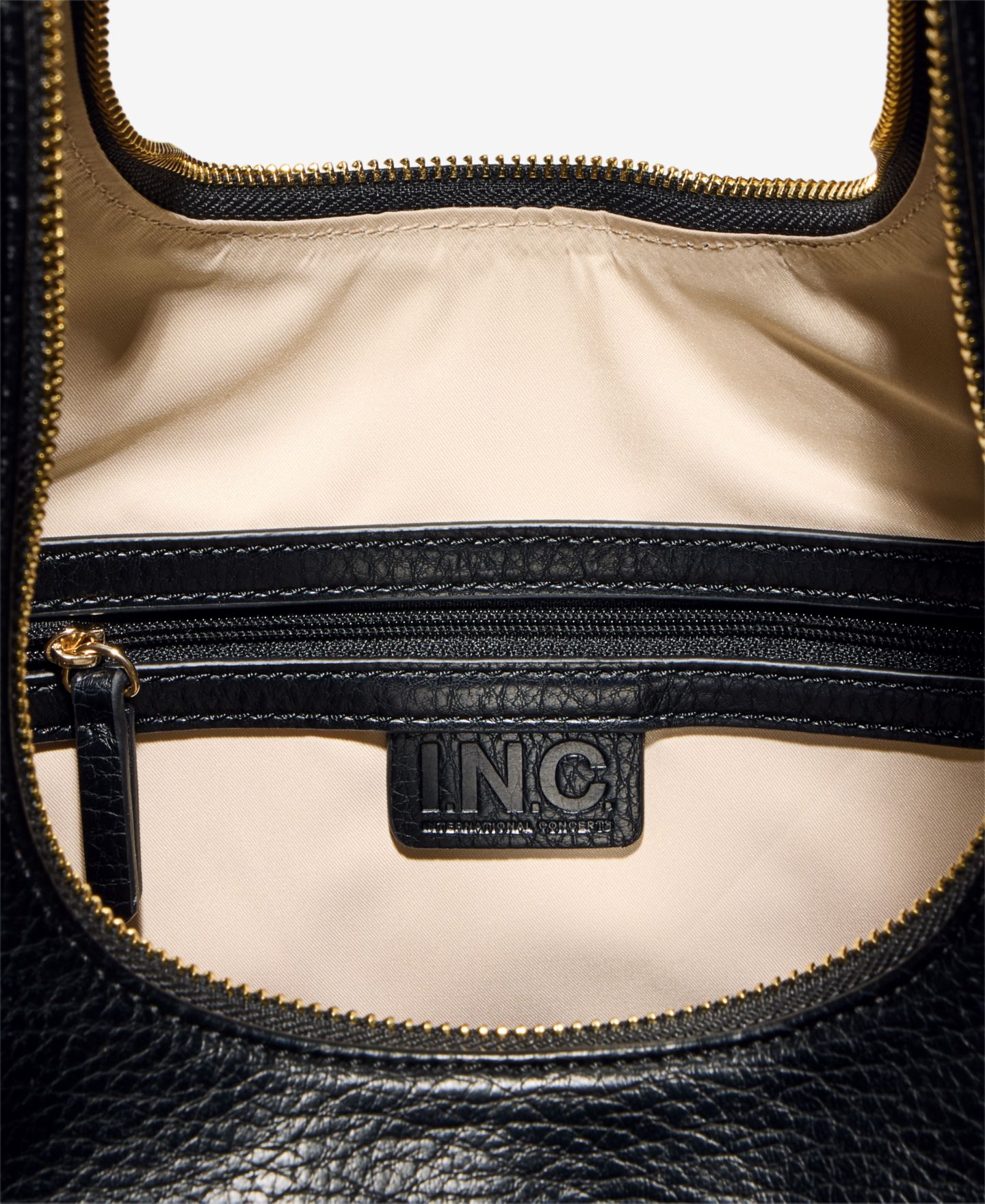 Женская сумка I.N.C. International Concepts Kyel Studded Hobo, цвет: Чёрный — фото 5