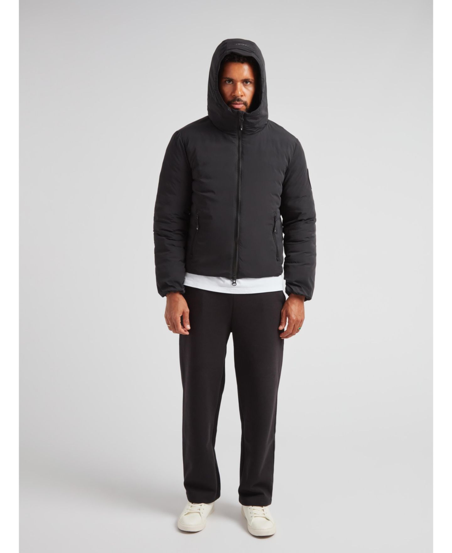 Мужская куртка JACK1T Cosmos Long Sleeve Hooded, цвет: Чёрный — фото 4
