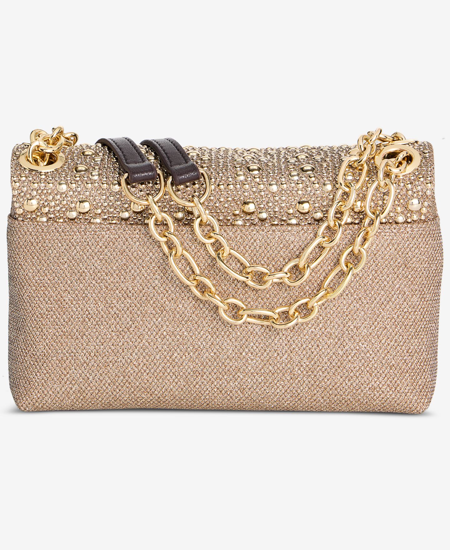 Женская сумка I.N.C. International Concepts Mini Ajae Bloom Studded Crossbody, цвет: Золотой — фото 3