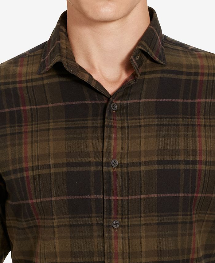 Polo Ralph Lauren Men's Plaid Twill Sport Shirt Macy's