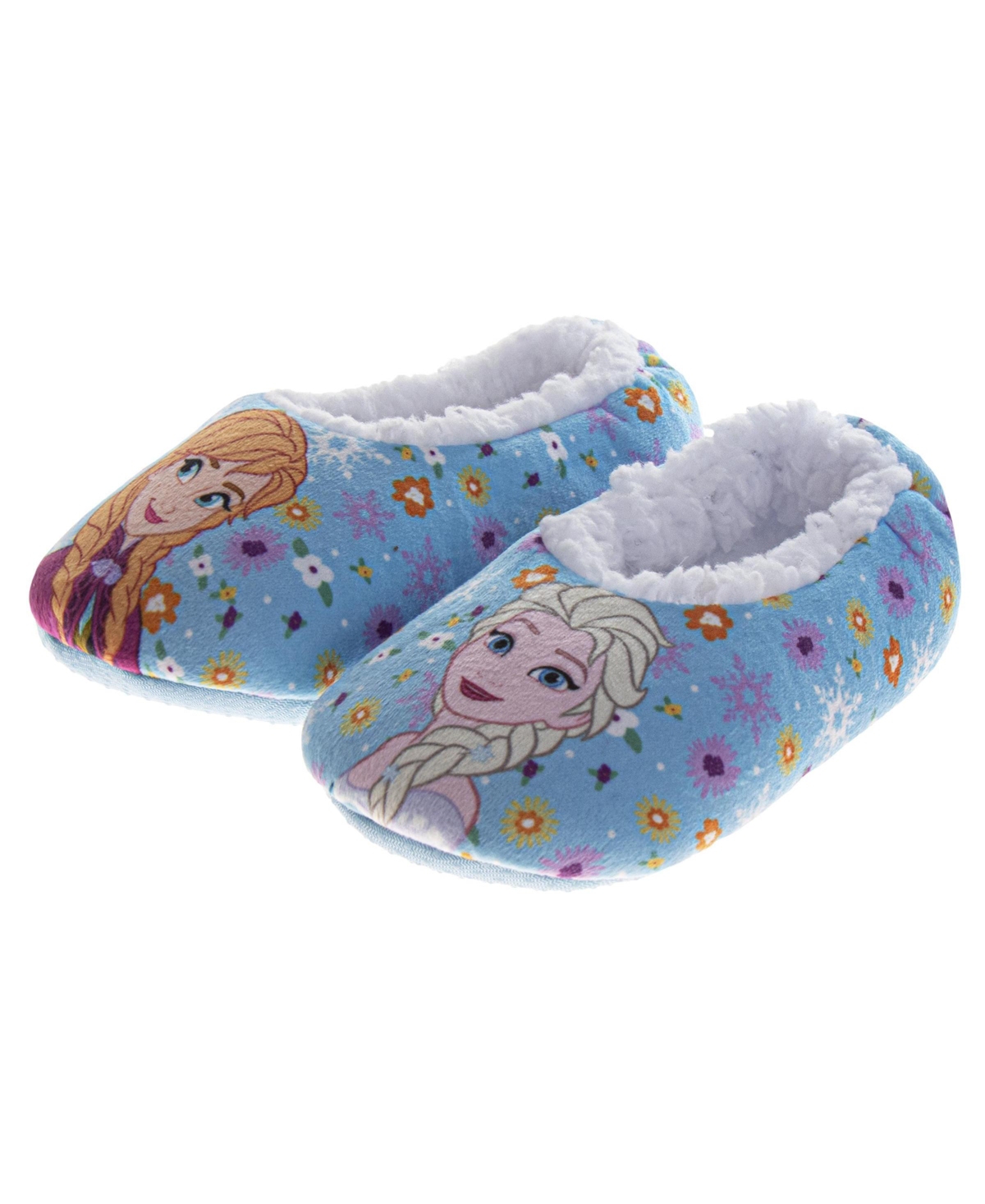 Disney Toddler Frozen Elsa Slippers Comfortable Cozy Indoor Soft