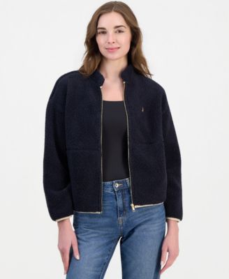 Women's Full-Zip Sherpa Fleece Jacket