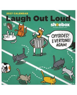 2027 Shoebox Laugh Out Loud Wall Calendar