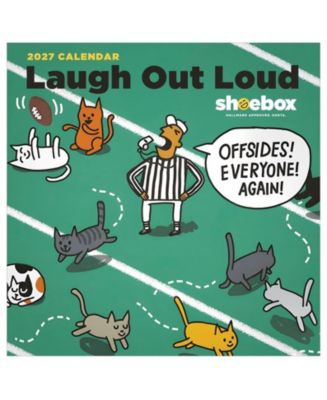 TF Publishing Paper Goods 2027 Shoebox Laugh Out Loud Wall Calendar ...