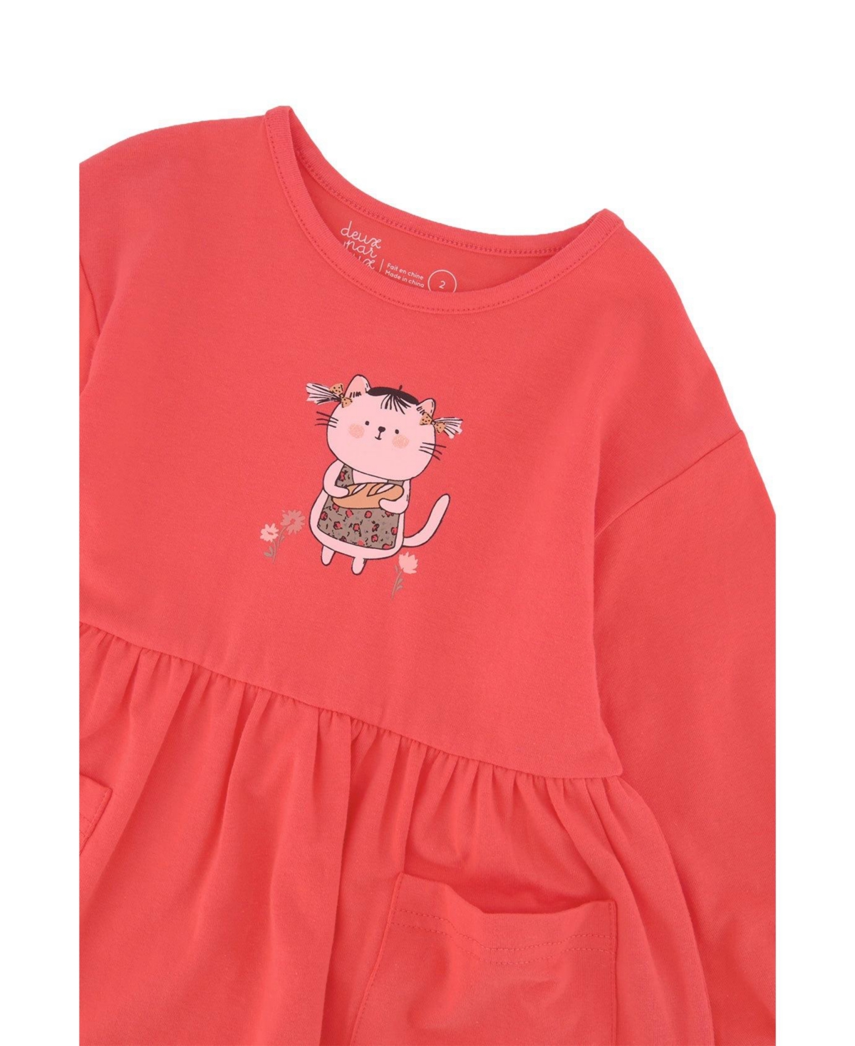 Deux par Toddler Girls 2T- 5T Cotton Tunic