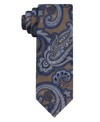 Men's Textured Paisley Classic Tie