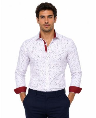 Men's Slim Fit Classic Button-Down Shirt with Sleek Design