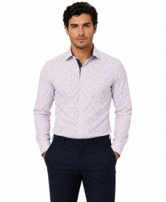 Men's Slim Fit Classic Button-Down Shirt with Sleek Design