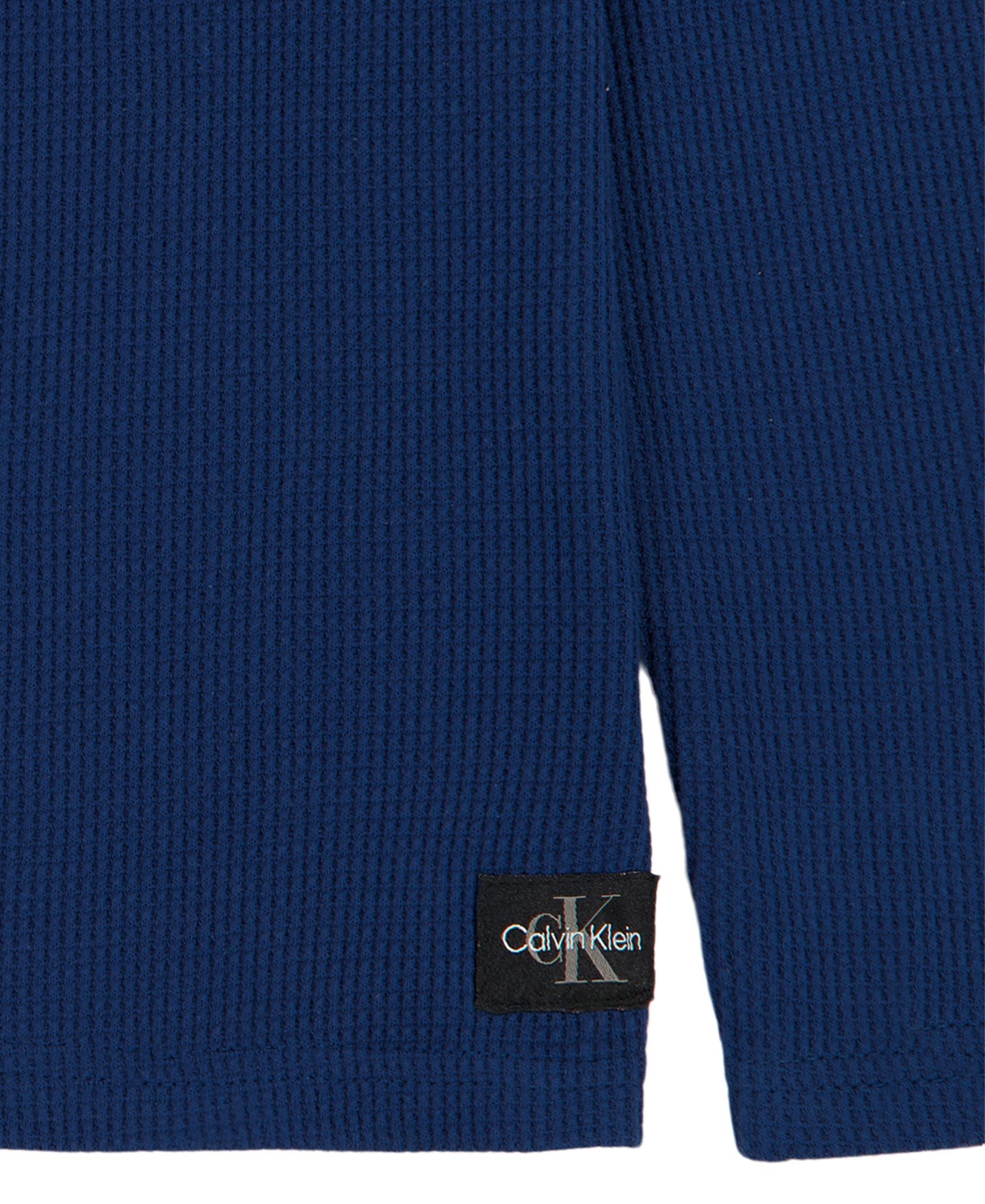 Детский комплект Calvin Klein: лонгслив и брюки, 2T-7, цвет: Синий / Серый джинсовый — фото 6