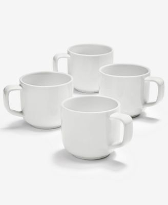 James Ceramic Espresso Cups, Set of 4