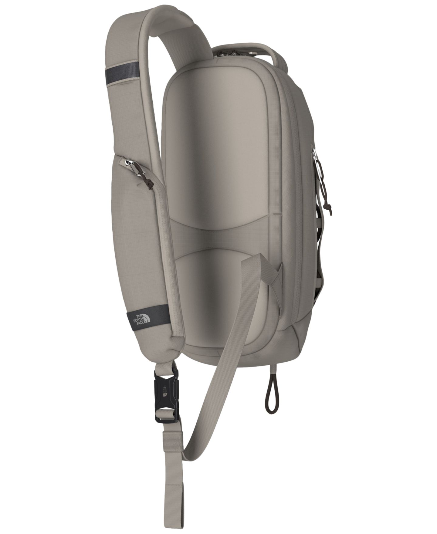 Мужская сумка The North Face Borealis Sling, цвет: Серо-бежевый / Каштановый — фото 2
