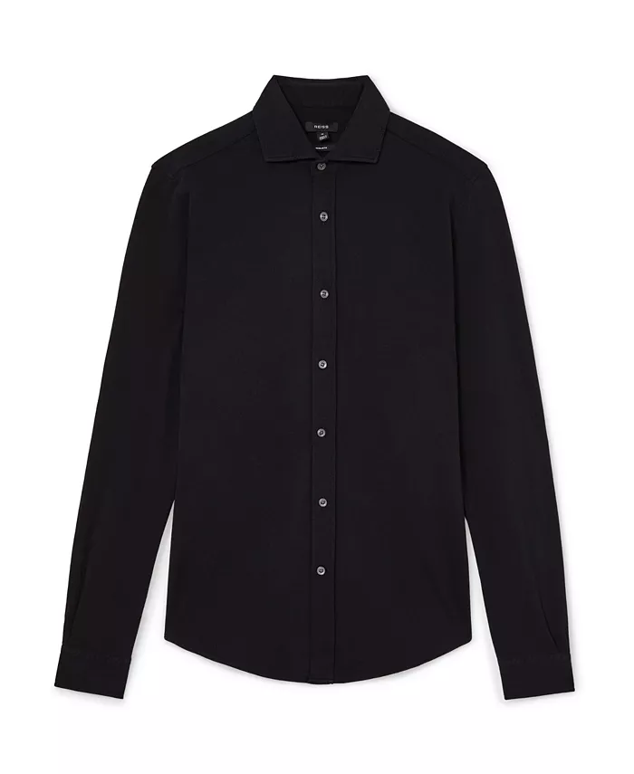 Men's Dasilva Garment Dyed Pique Shirt - thumbnail 5
