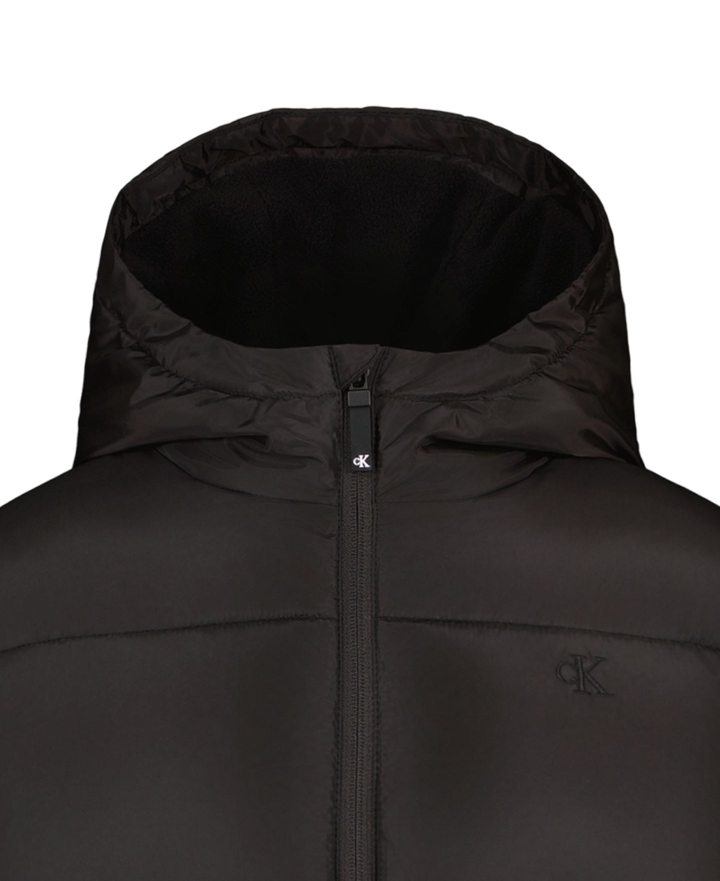 Куртка Calvin Klein Long-Sleeve Puffer для мальчиков, цвет: Чёрный — фото 4