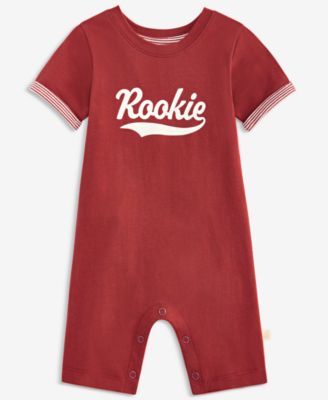 Baby Boys' 0M-24M Rookie Cotton Romper
