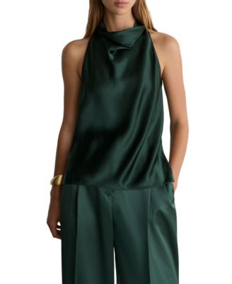 Women's Kory Cowl Neck Silk Top