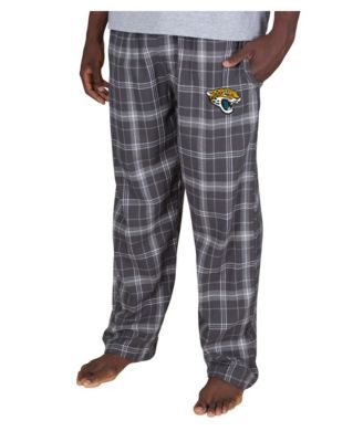 Men's Charcoal Jacksonville Jaguars Ultimate Plaid Flannel Pants