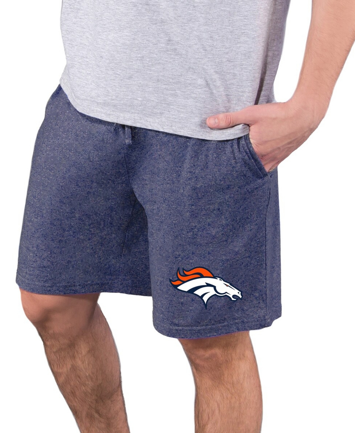 Concepts Sport Men's Navy Denver Broncos Quest Knit Jam Shorts