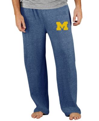 Men's Navy Michigan Wolverines Mainstream Terry Pants