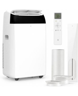 14,000 BTU Portable AC - 3-in-1 Cooling Unit, Remote Control, Quiet Operation, Sleep Mode, 24-Hour Timer, Includes Window Kit, Cools 750 Sq. Ft