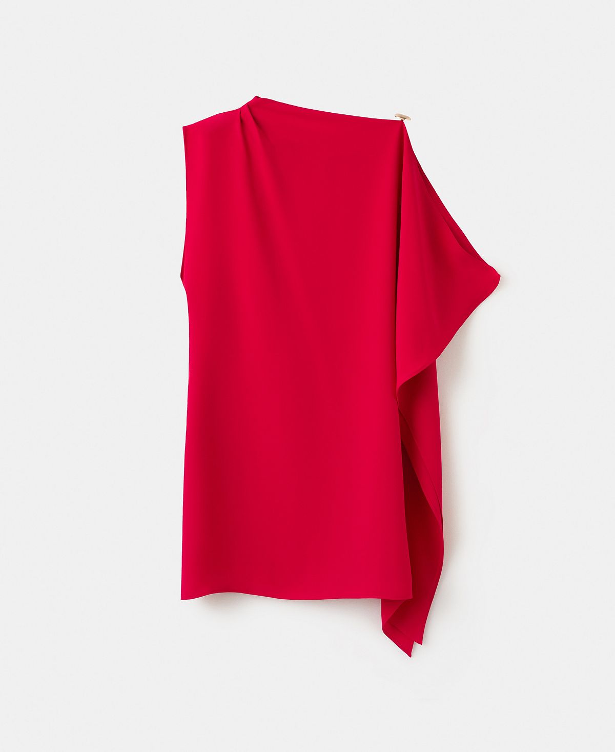 Mango Women's Asymmetrical Neck And Metallic Detail Dress view 2 — MAYCSS fashion products