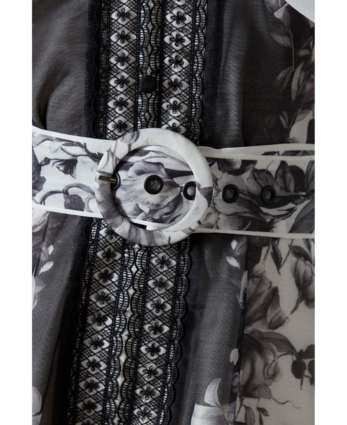 Coast Women's Printed Organza Shirt Dress view 5 — MAYCSS fashion products