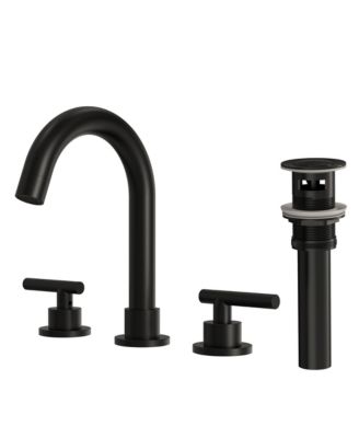 Single Hole Bathroom Faucet, Single Handle Bathroom Sink Faucet with Drain Assembly