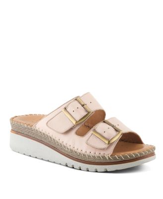 Women's Minisia Wedge with Adjustable Buckle Closure