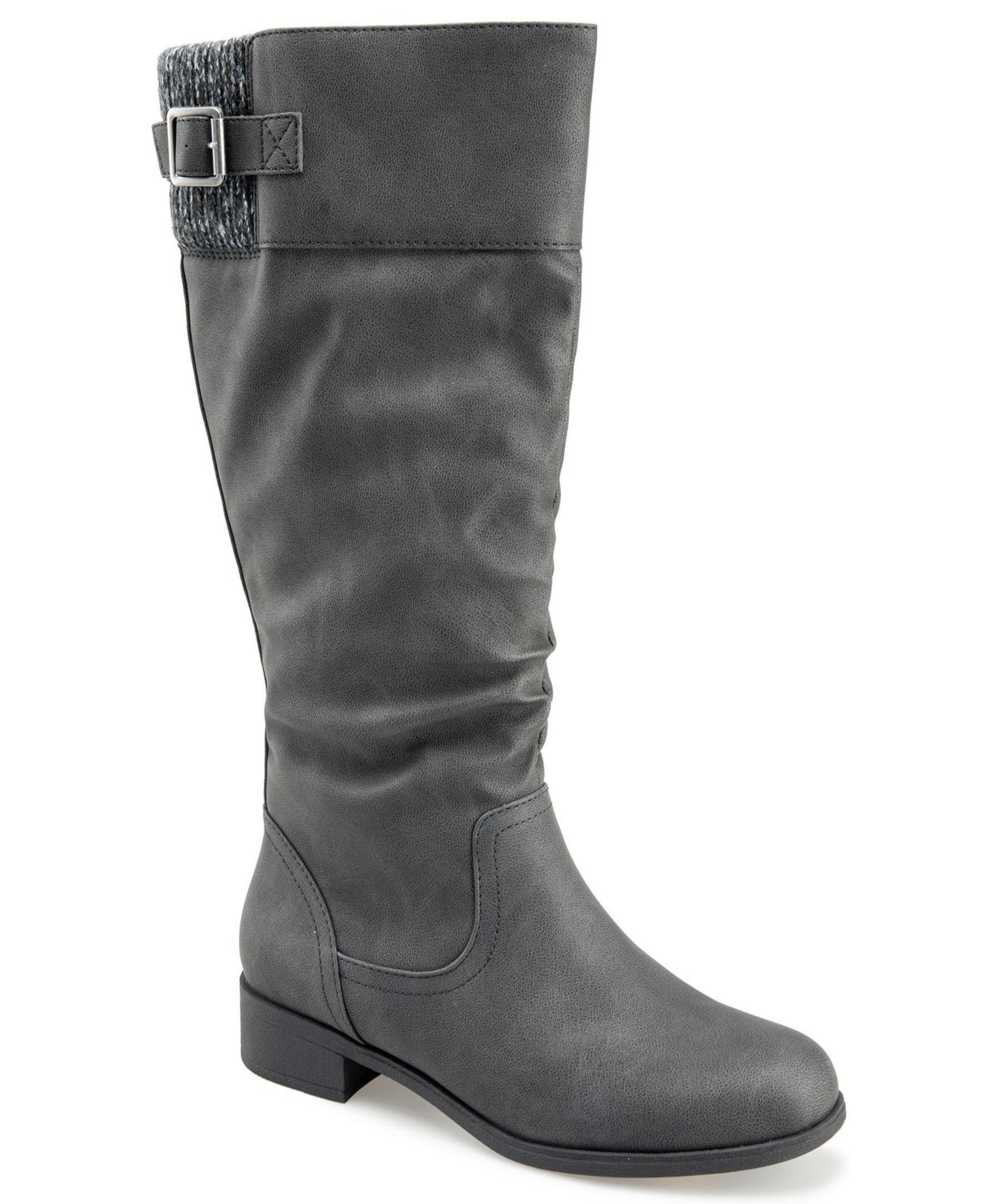 Женские ботинки Kensie Monica Riding Boot, цвет: Чёрный — фото 1