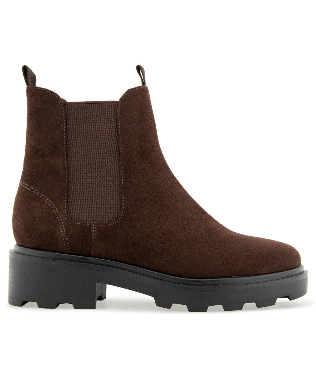 Kensie Women's Elara Lug Sole Chelsea Boot
