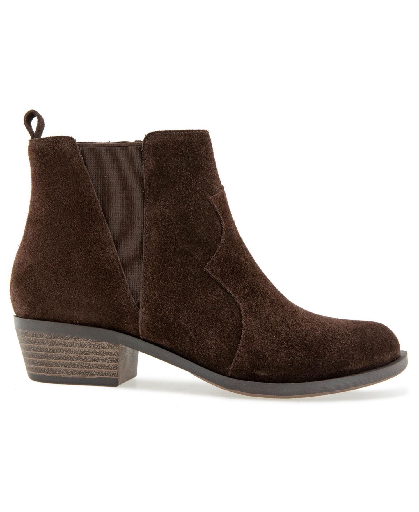 Женские ботинки Kensie Giada Ankle Bootie, цвет: Тёмный тёмно-коричневый — фото 2