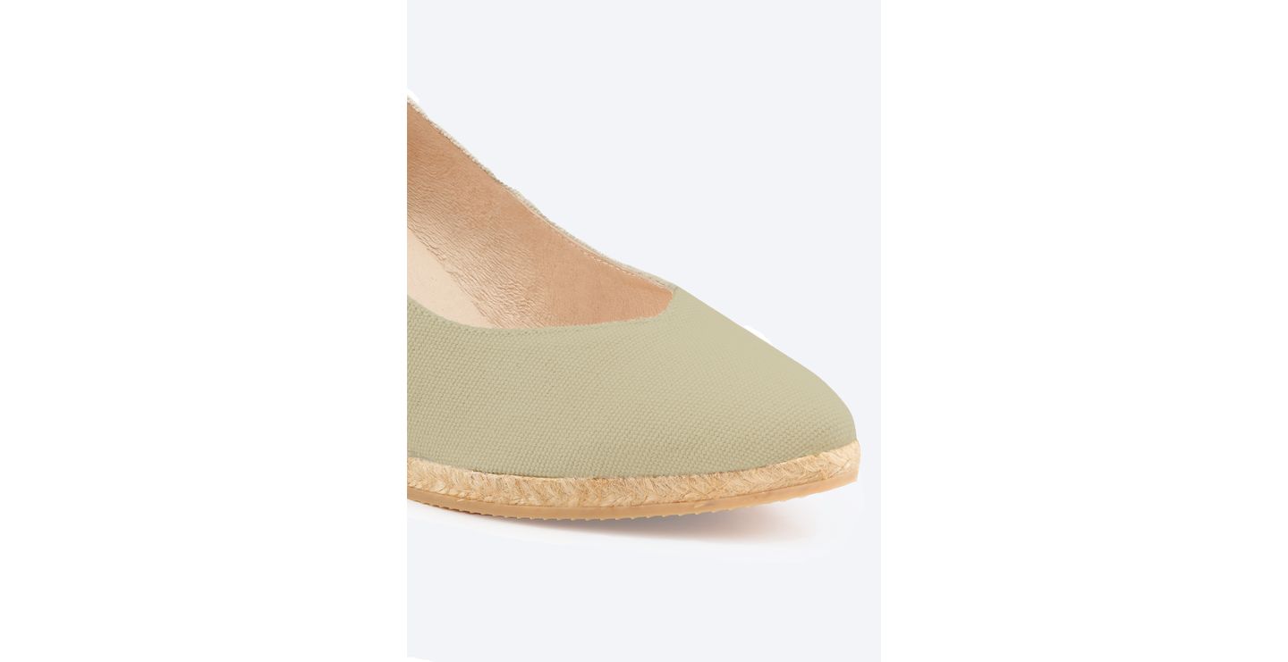 Женские сандалии VISCATA Roses Archive Canvas Sand Espadrilles, цвет: Чёрный — фото 4