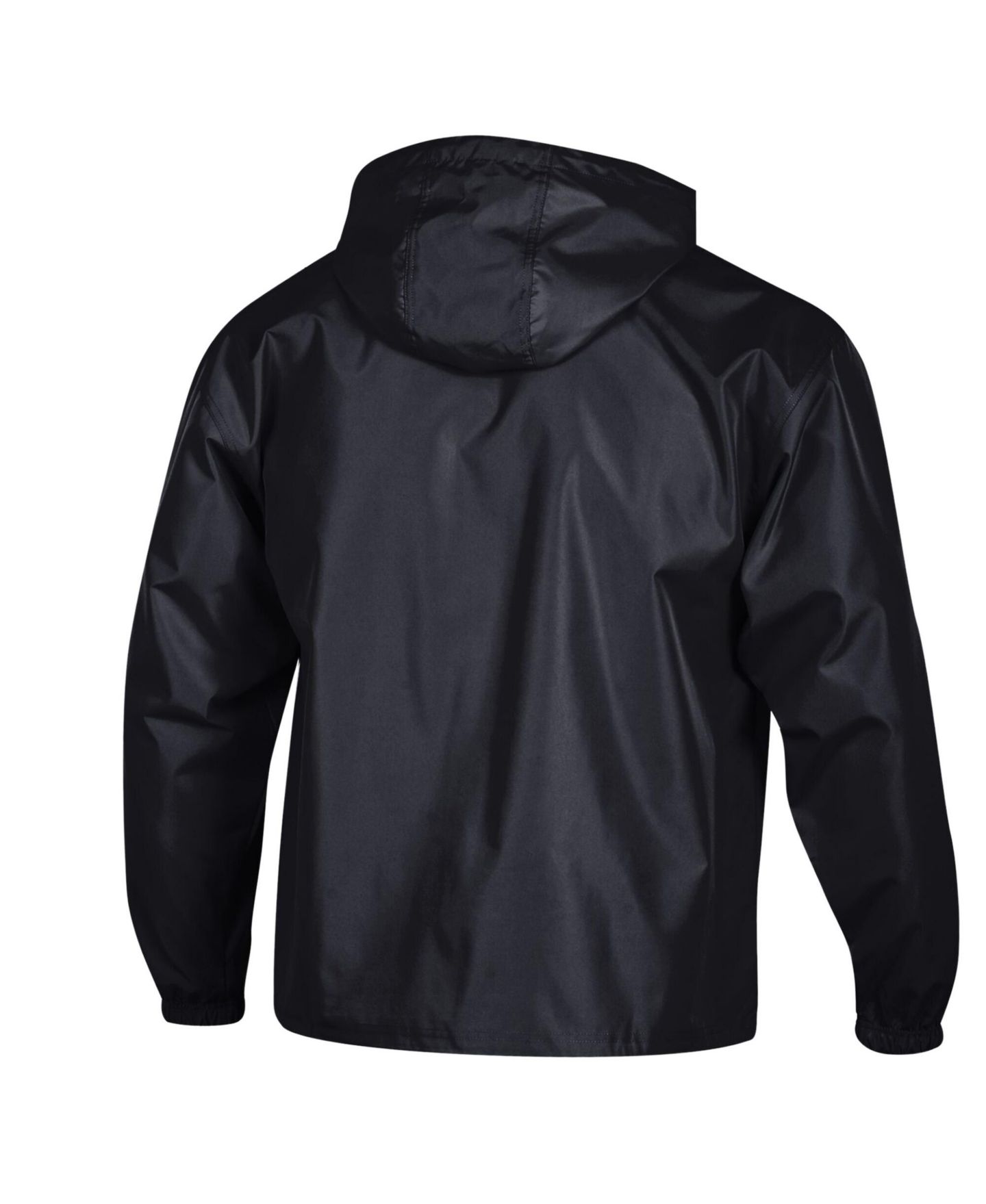 Мужская куртка Champion Black Iowa Hawkeyes Packable Hooded Windbreaker Half-Zip — фото 2