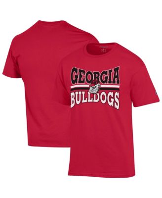 Men's Red Georgia Bulldogs Team Zoom T-Shirt