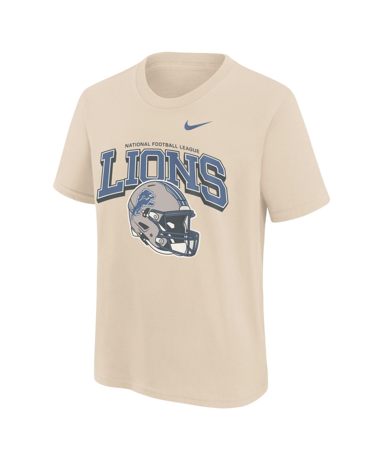 Детская футболка Nike Natural Detroit Lions Easy Lane — фото 3
