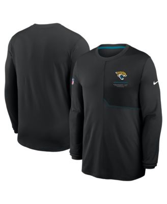 Men's Black Jacksonville Jaguars Sideline Coaches UV Dri-FIT Long Sleeve Shirt