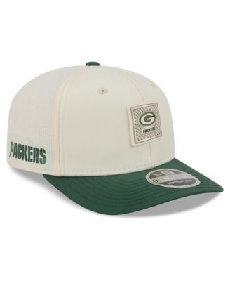 Men's Cream/Green  Bay Packers 2026 NFL Training Camp 9SEVENTY Adjustable Hat