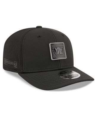 Men's Black Washington Commanders 2026 NFL Training Camp 9SEVENTY Adjustable Hat