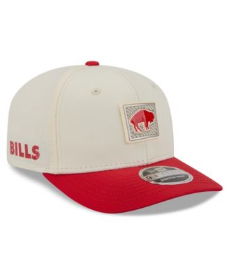 Men's Cream/Red Buffalo Bills 2026 NFL Training Camp 9SEVENTY Adjustable Hat