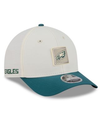 Men's Cream/Midnight Green Philadelphia Eagles 2026 NFL Training Camp 9FORTY Adjustable Hat