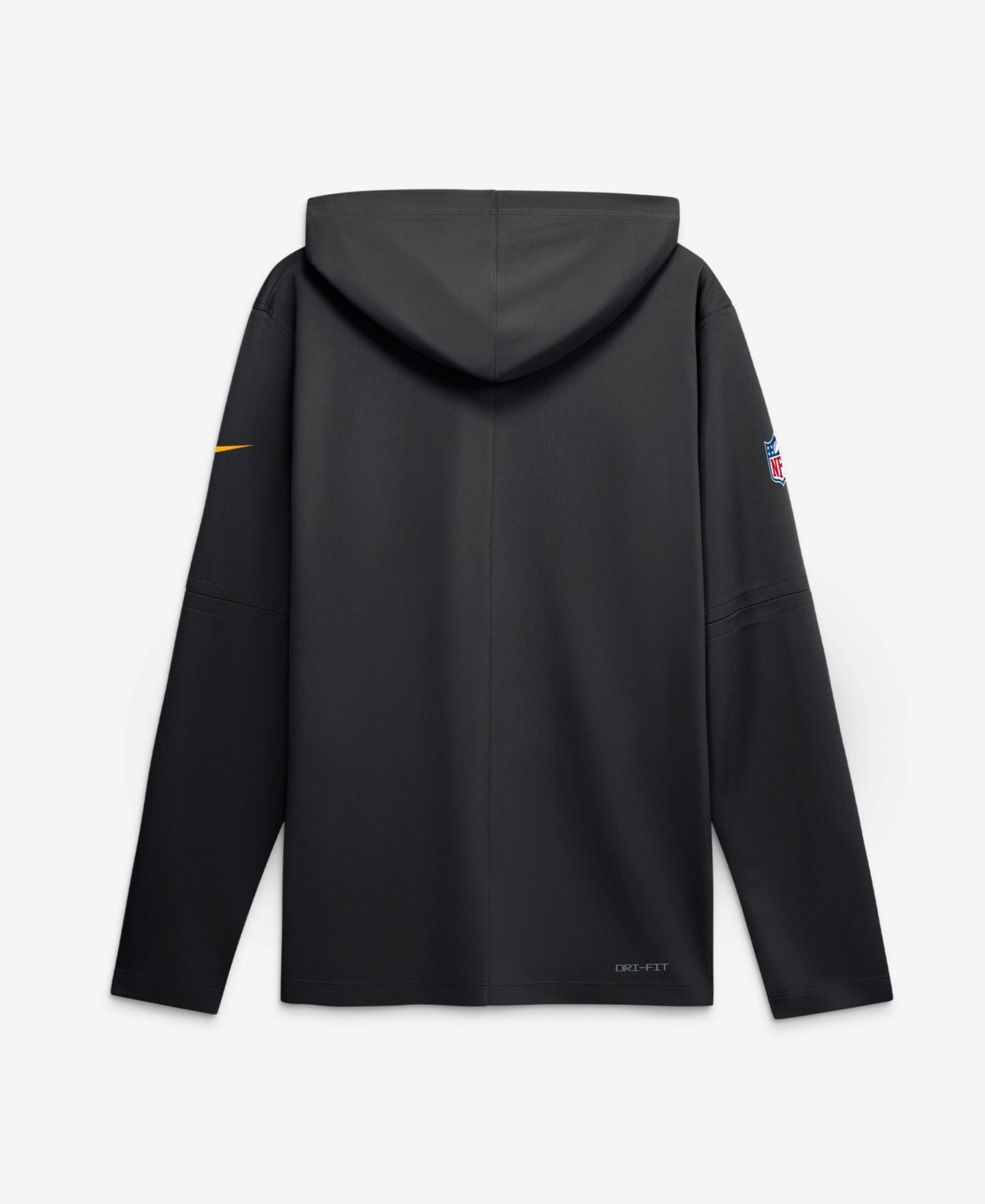 Мужская футболка Nike Black Washington Commanders Sideline Lightweight Long Sleeve Hooded Dri-FIT — фото 2