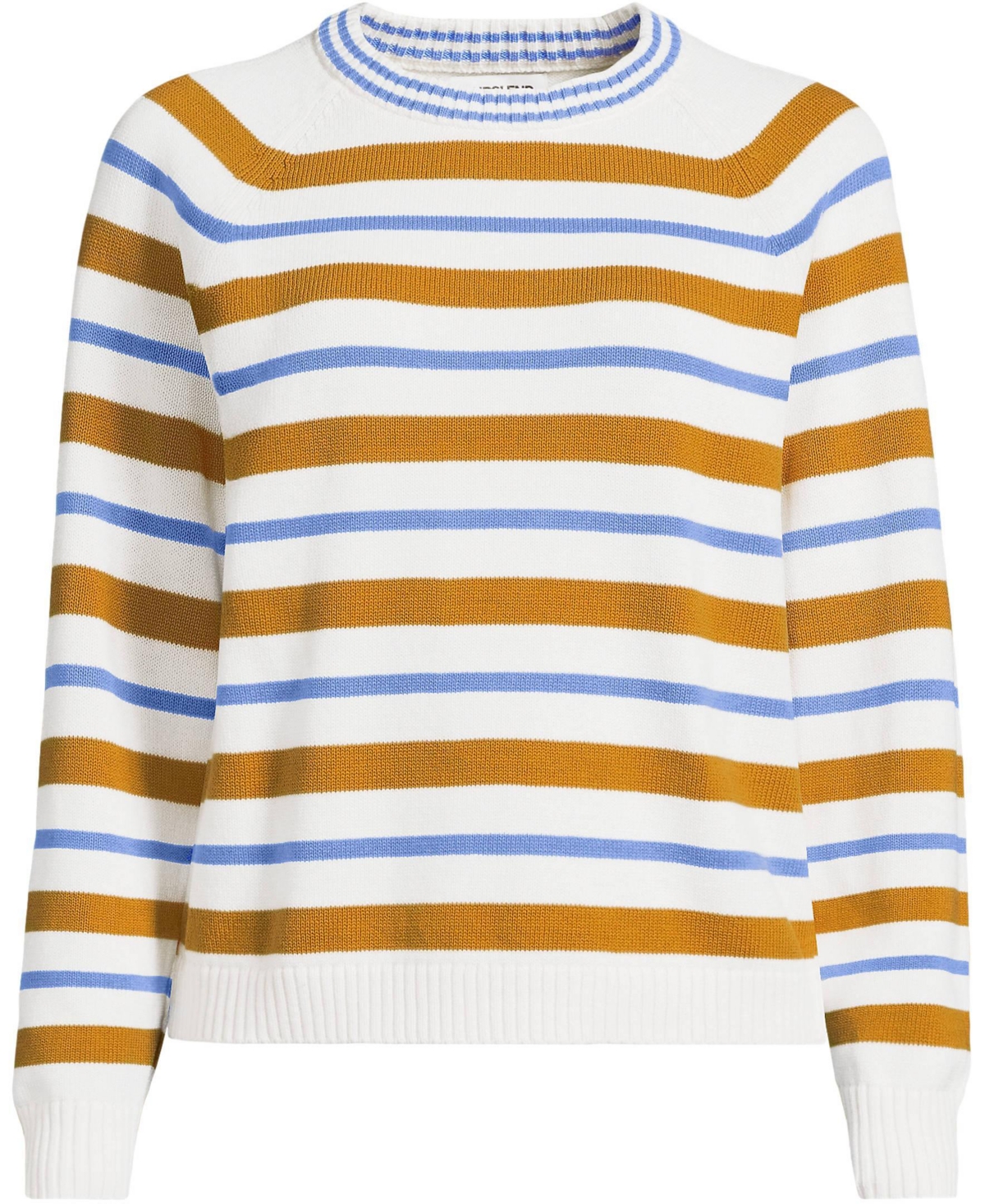 Lands' End Women's Drifter Raglan Crew Sweater