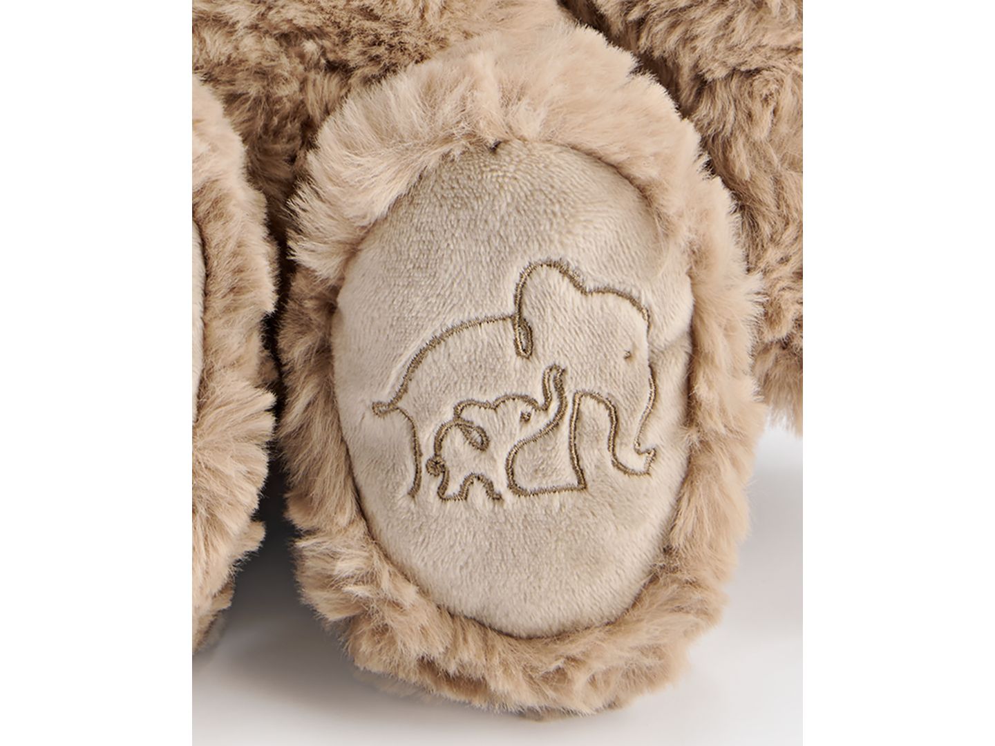 Детские мягкие игрушки First Impressions Curly Faux Fur Embroidered Teddy Bear — фото 4