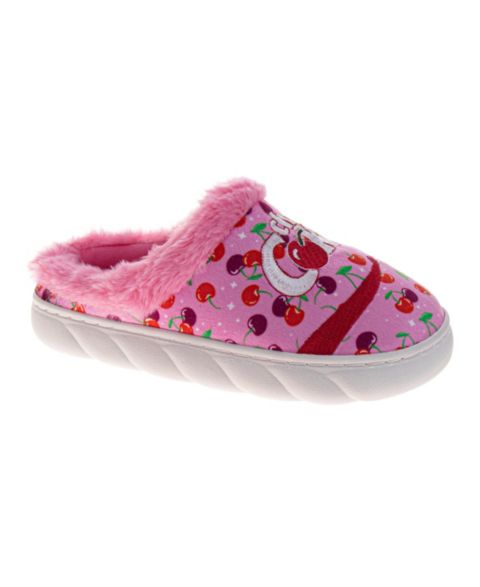 Женские тапочки Josmo Official Licensed Coca Cola Cherry Coke Casual Slippers, цвет: Вишнёвый