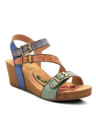 Women's Tanja  Wedge with Ankle Strap