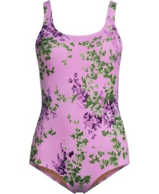Women's Tugless Low Leg One Piece Swimsuit