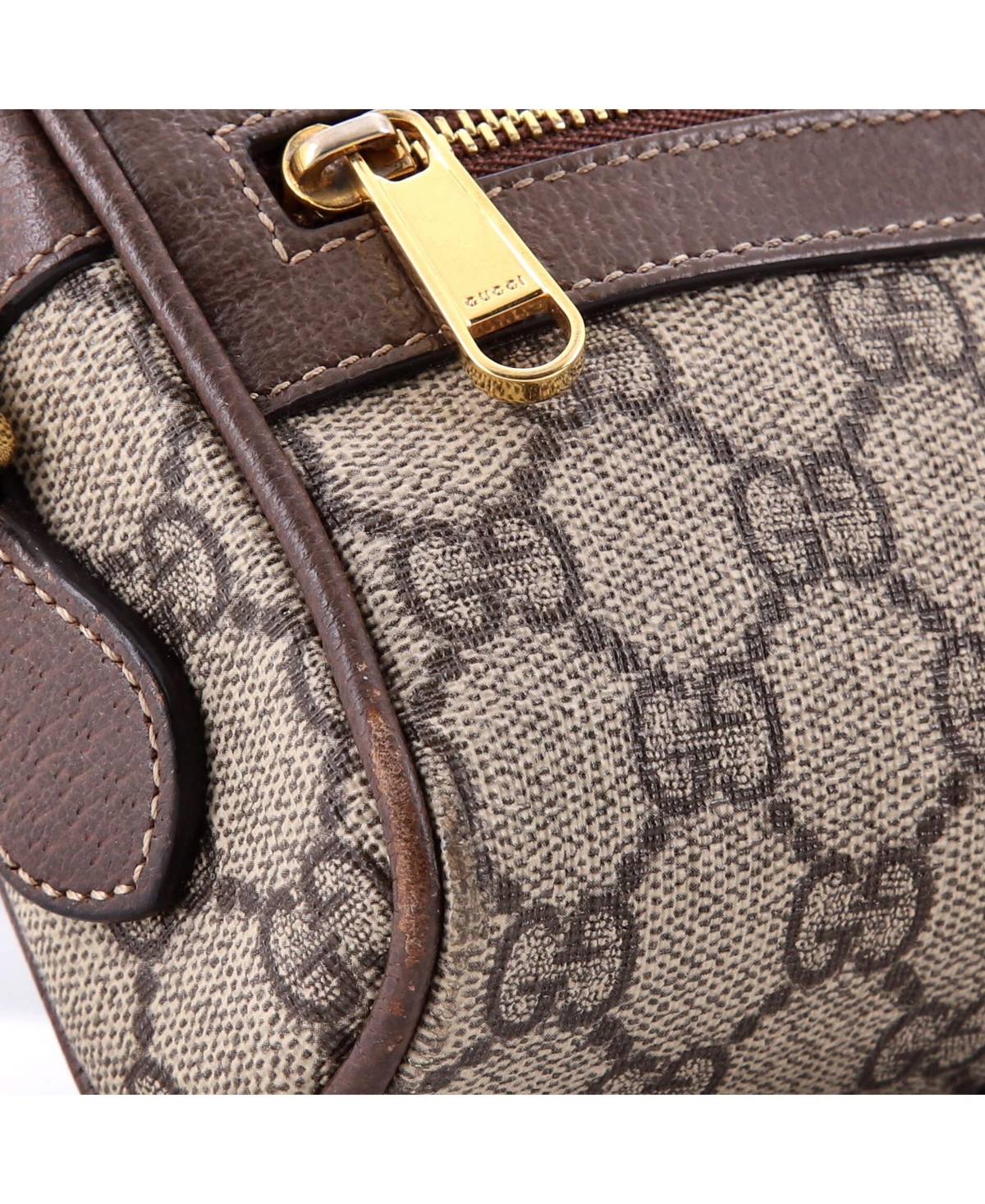 Pre-Owned Gucci Mini Ophidia Shoulder Bag Gg Coated Canvas